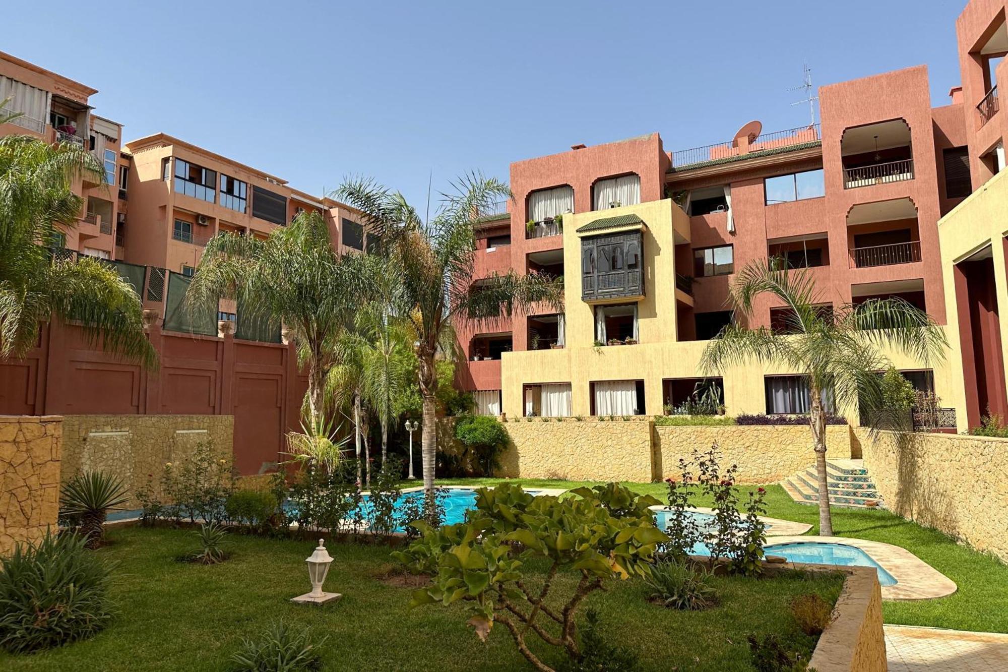 Appartement Calme, Gueliz Marrakesh Exterior photo